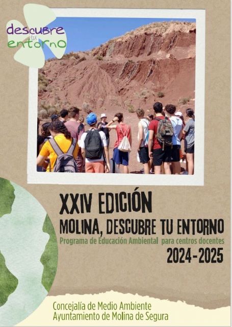 El Ayuntamiento de Molina de Segura pone en marcha la vigésimo cuarta edición del Programa de Educación Ambiental Molina, Descubre tu entorno