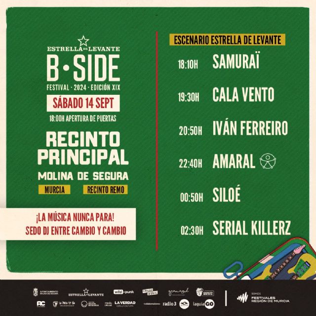 B-SIDE FESTIVAL, puesta a punto para el fin de semana