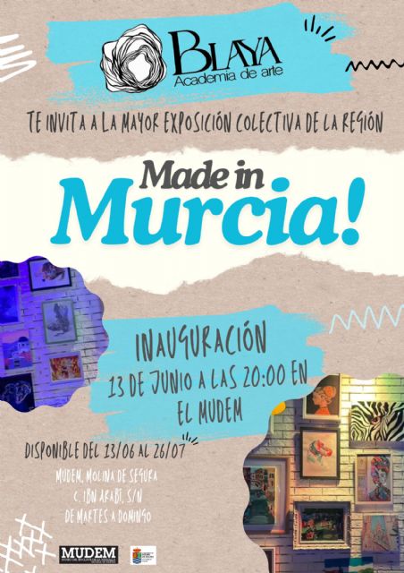 La Sala de Exposiciones del MUDEM acoge la muestra colectiva MADE IN MURCIA del 13 de junio al 26 de julio