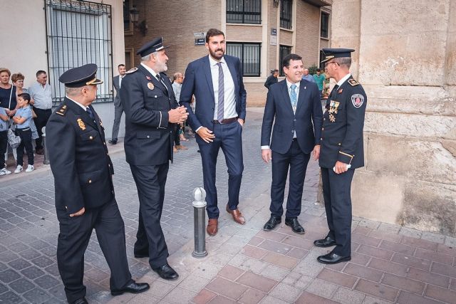 Antelo destaca la seguridad en las fiestas de Molina de Segura y la necesidad de mejorar el equipamiento de la Policía Local