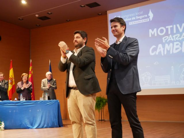 José Ángel Alfonso, reelegido presidente del Partido Popular de Molina de Segura