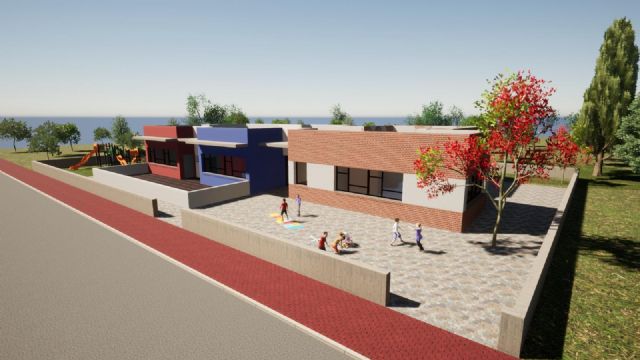 Avanzan a buen ritmo las obras de construcción de la nueva escuela infantil Mirador de Agridulce