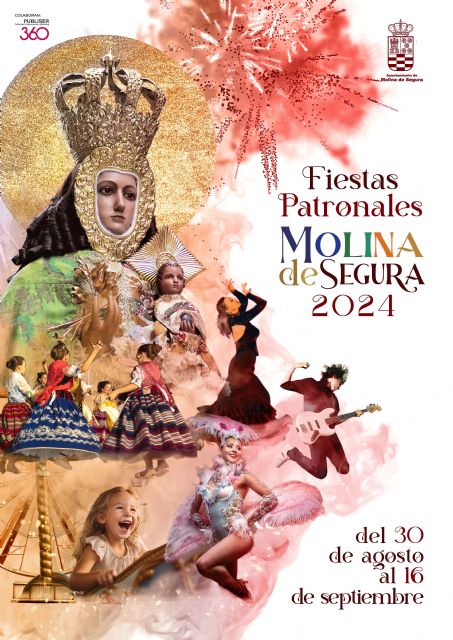 Las Fiestas Patronales 2024 de Molina de Segura arrancan mañana viernes 30 de agosto con el lanzamiento del Cobetazo desde el balcón del Ayuntamiento